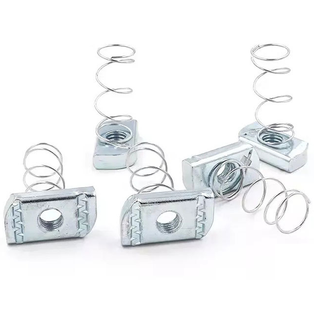 M10 Long Spring Channel Nut,steel,stainless steel 304