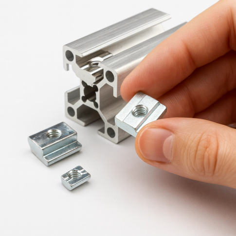 How to Insert T-slot Nuts 