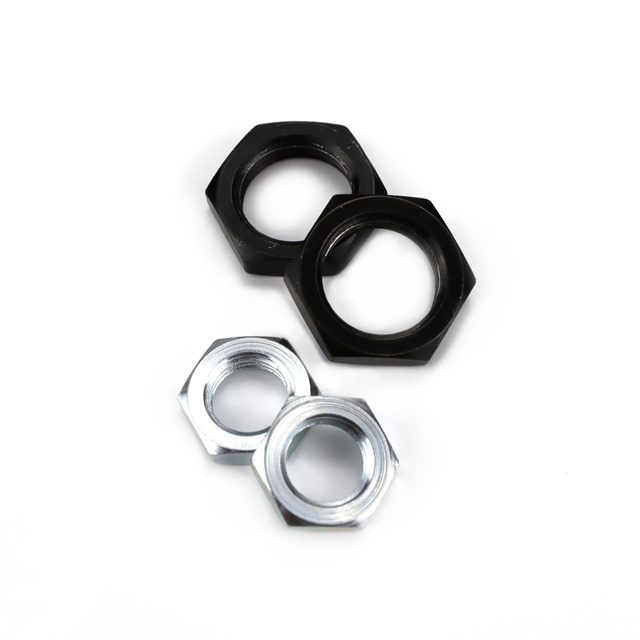 Hexagon thin nut DIN 439 2,steel zinc plated M10