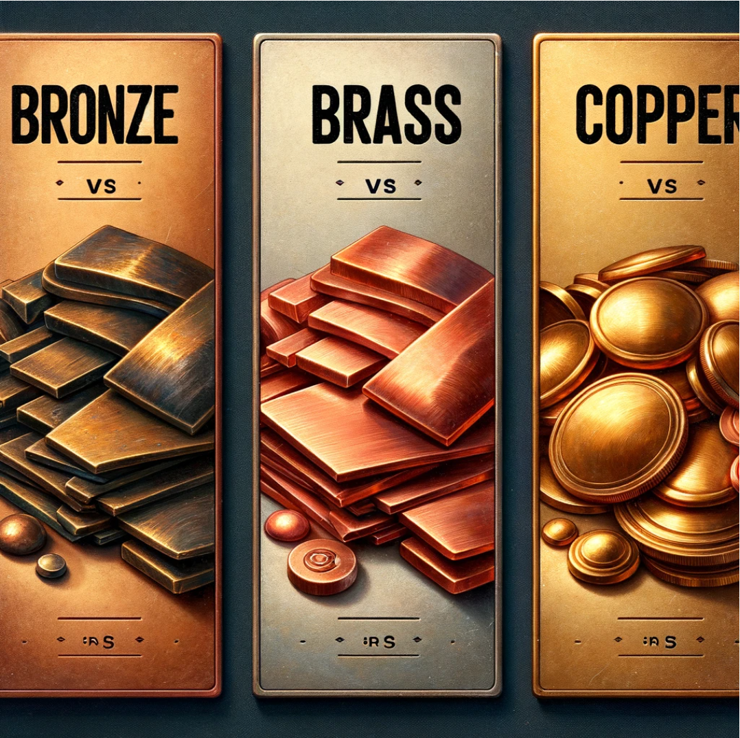 Differences Between Brass, Bronze, And Copper