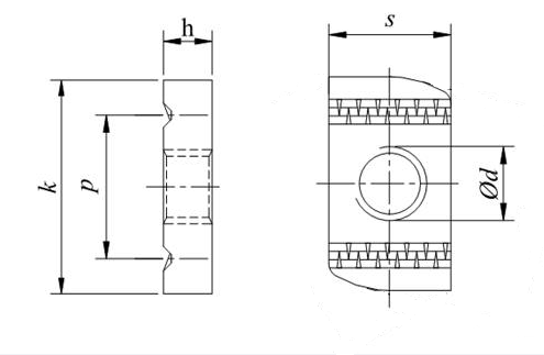 Strut channel nuts 