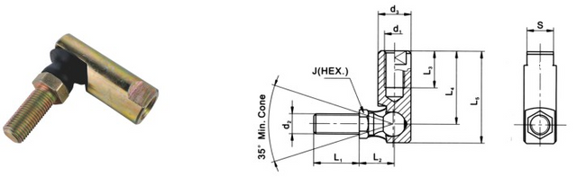 Ball joints,ES series