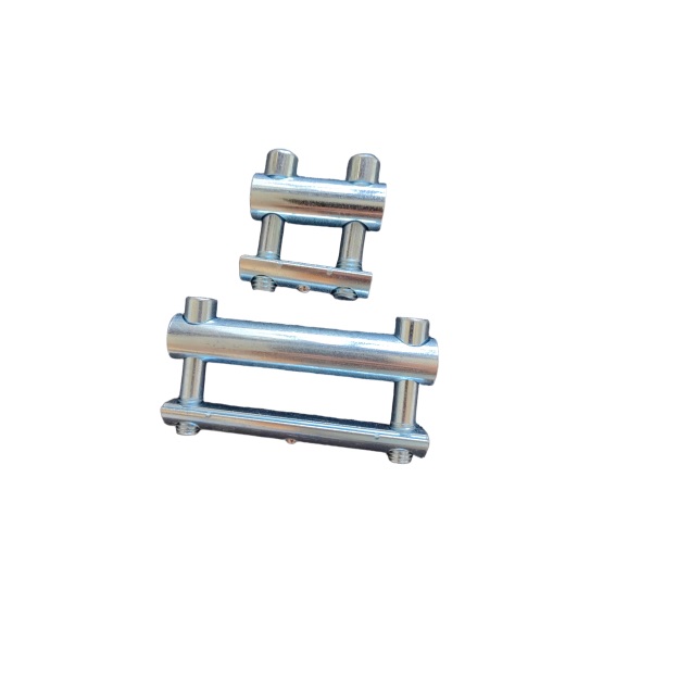 Aluminum profile hinge