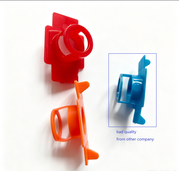 Plastic holder for channel squeeze nut 